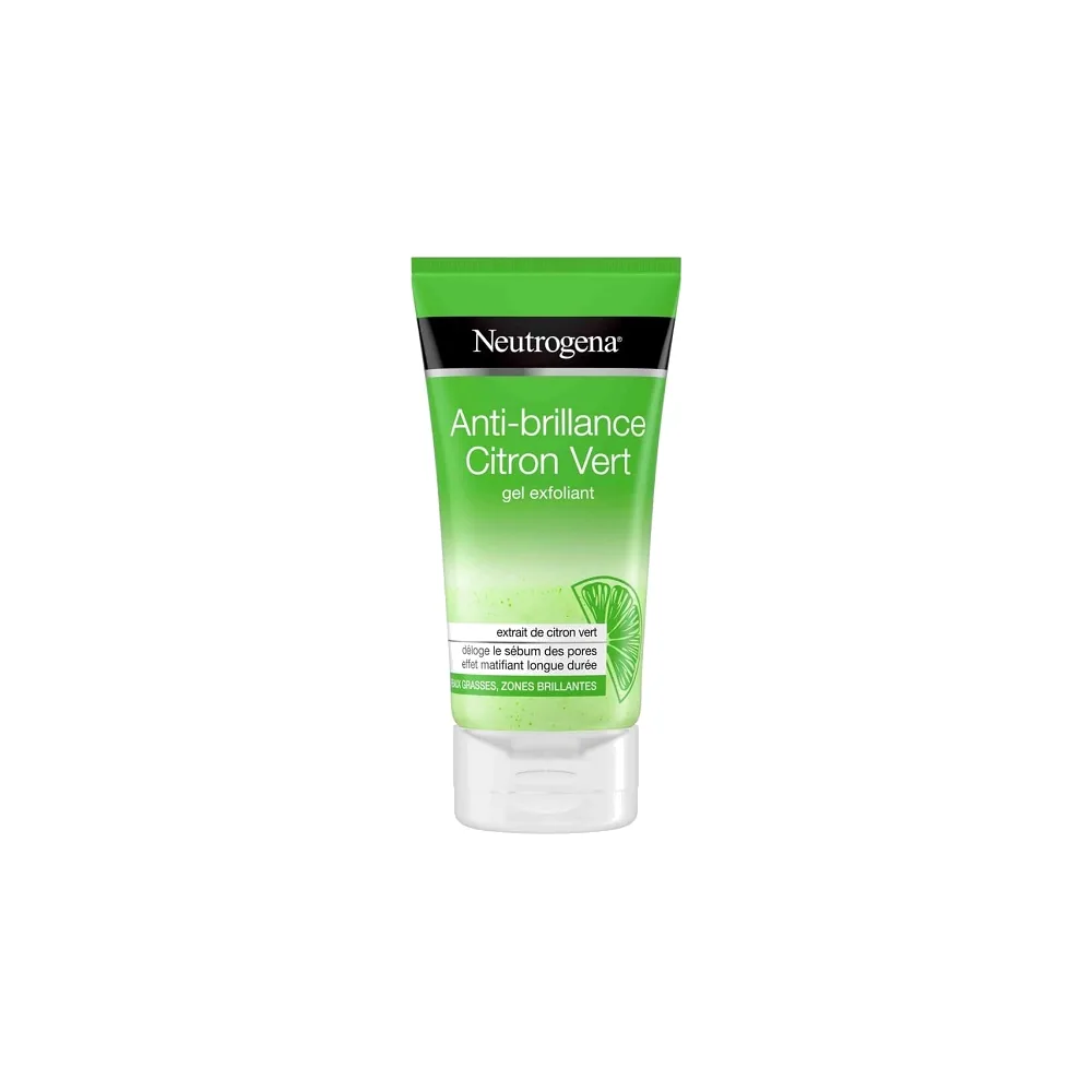 Neutrogena Anti-Brillance Citron Vert gel exfoliant 150ml