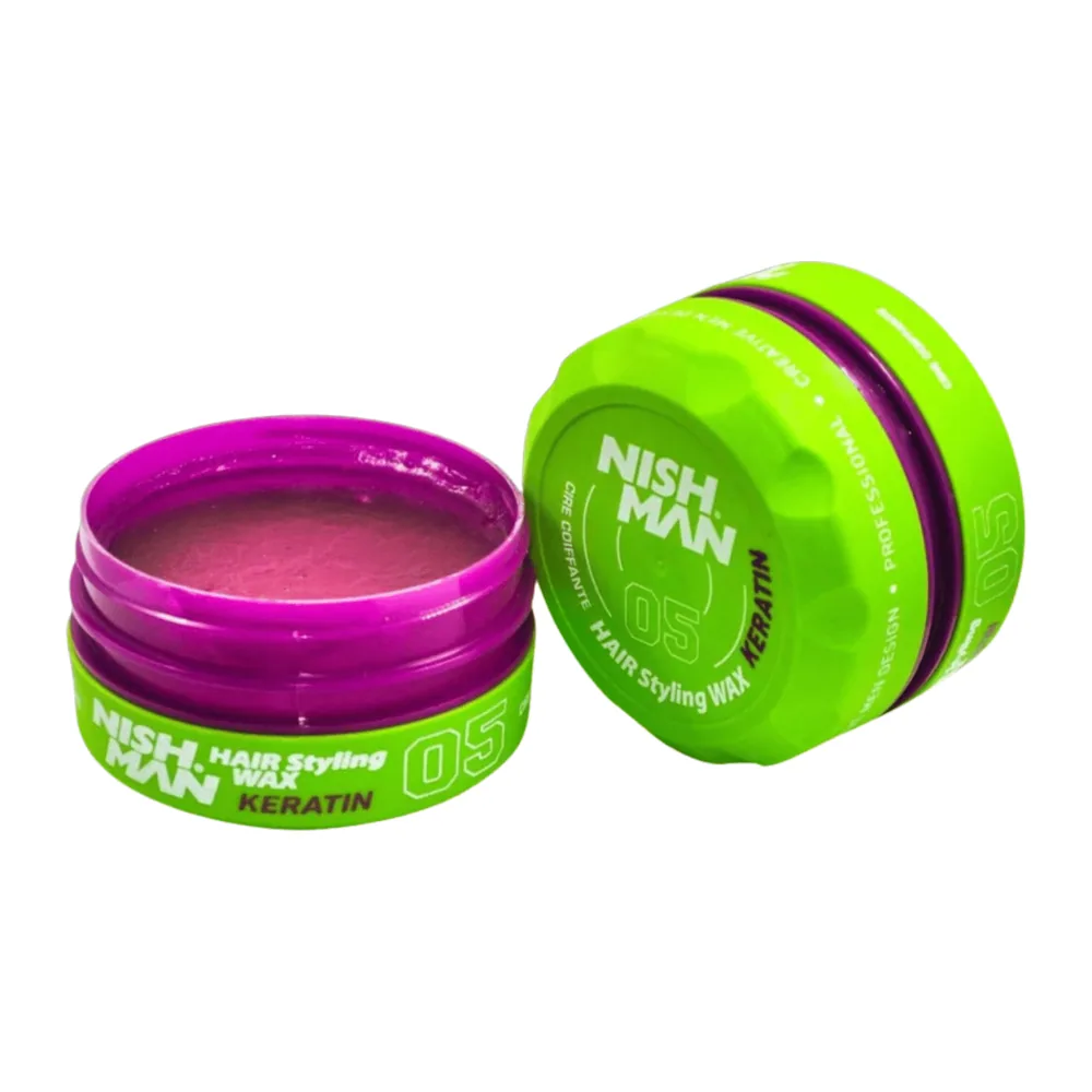 Nish Man Hair Aqua Wax 05 Wax Keratine