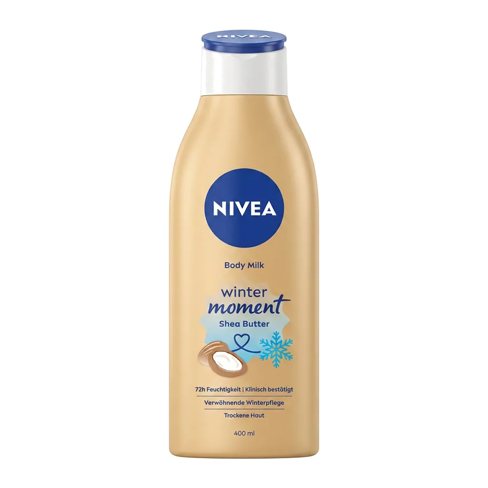 NIVEA – Body Milk winter moment – Hydratation 72h – 400 ml