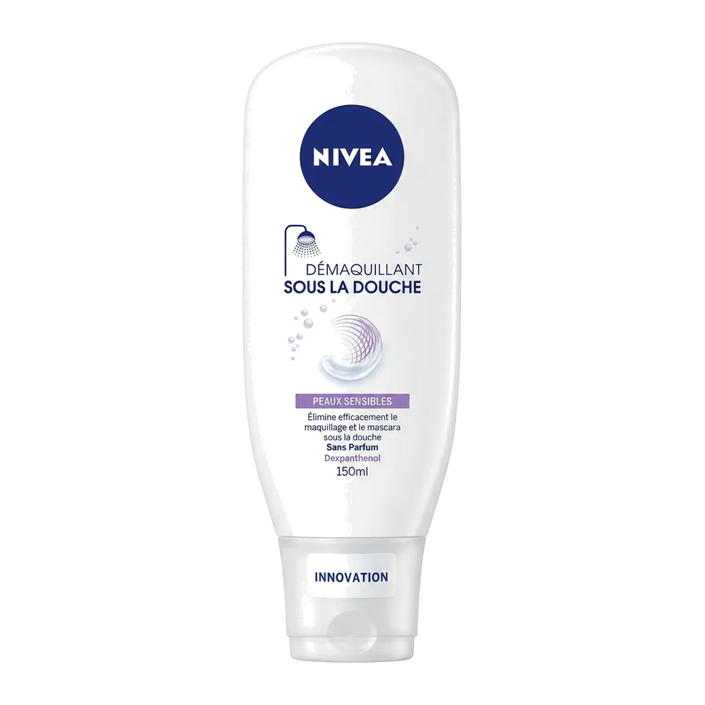NIVEA – Démaquillant Sous la Douche – Élimine efficacement le maquillage – 150ml