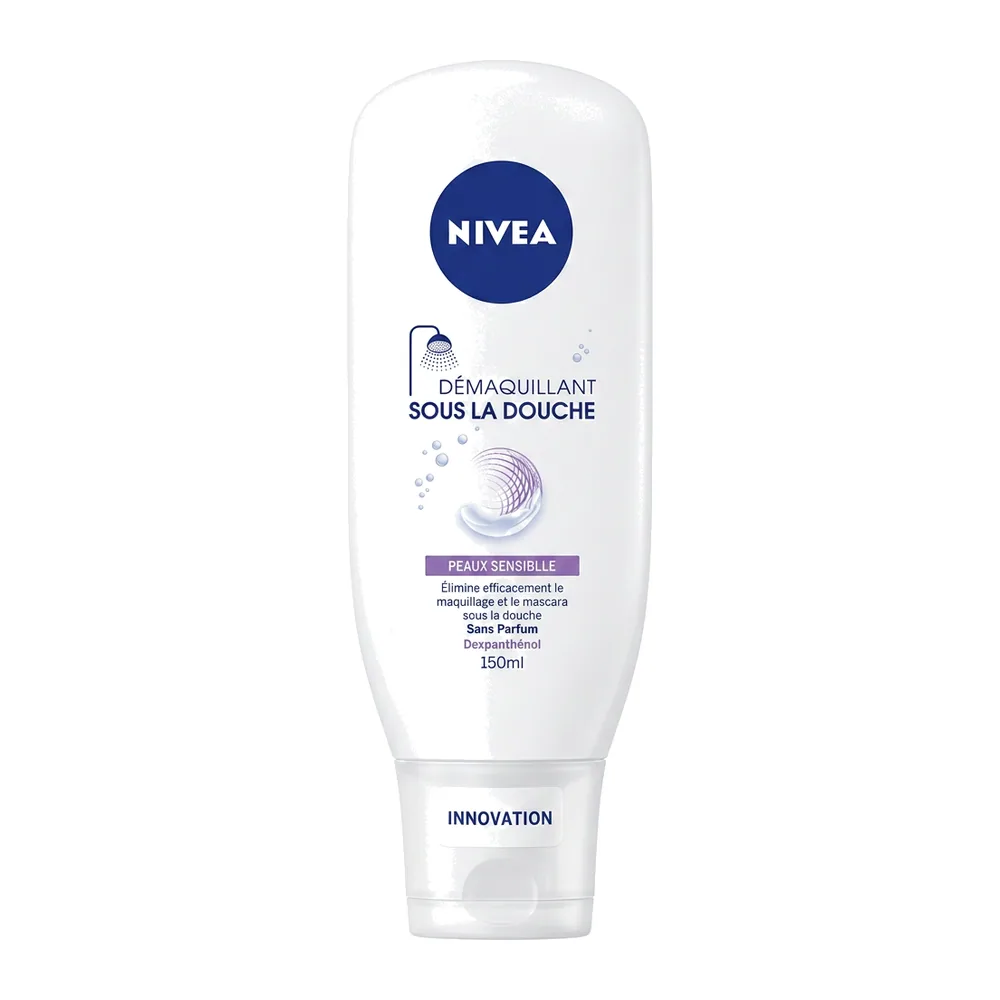 NIVEA – DÉMAQUILLANT SOUS LA DOUCHE – Peaux Sensibles – 150ml