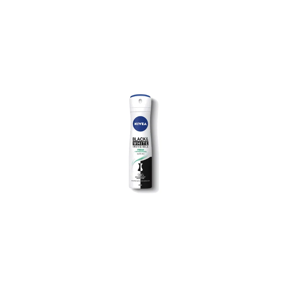 Nivea Deo 200Ml Black And White Invisible Fresh