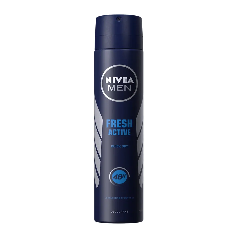 Nivea Deo Homme 200Ml Fresh Active 0%