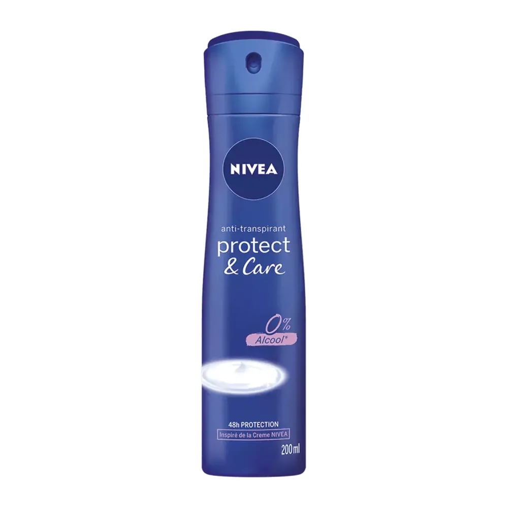 Nivea Deo 200Ml Protect And Care With Ingredients Of Nivea Creme