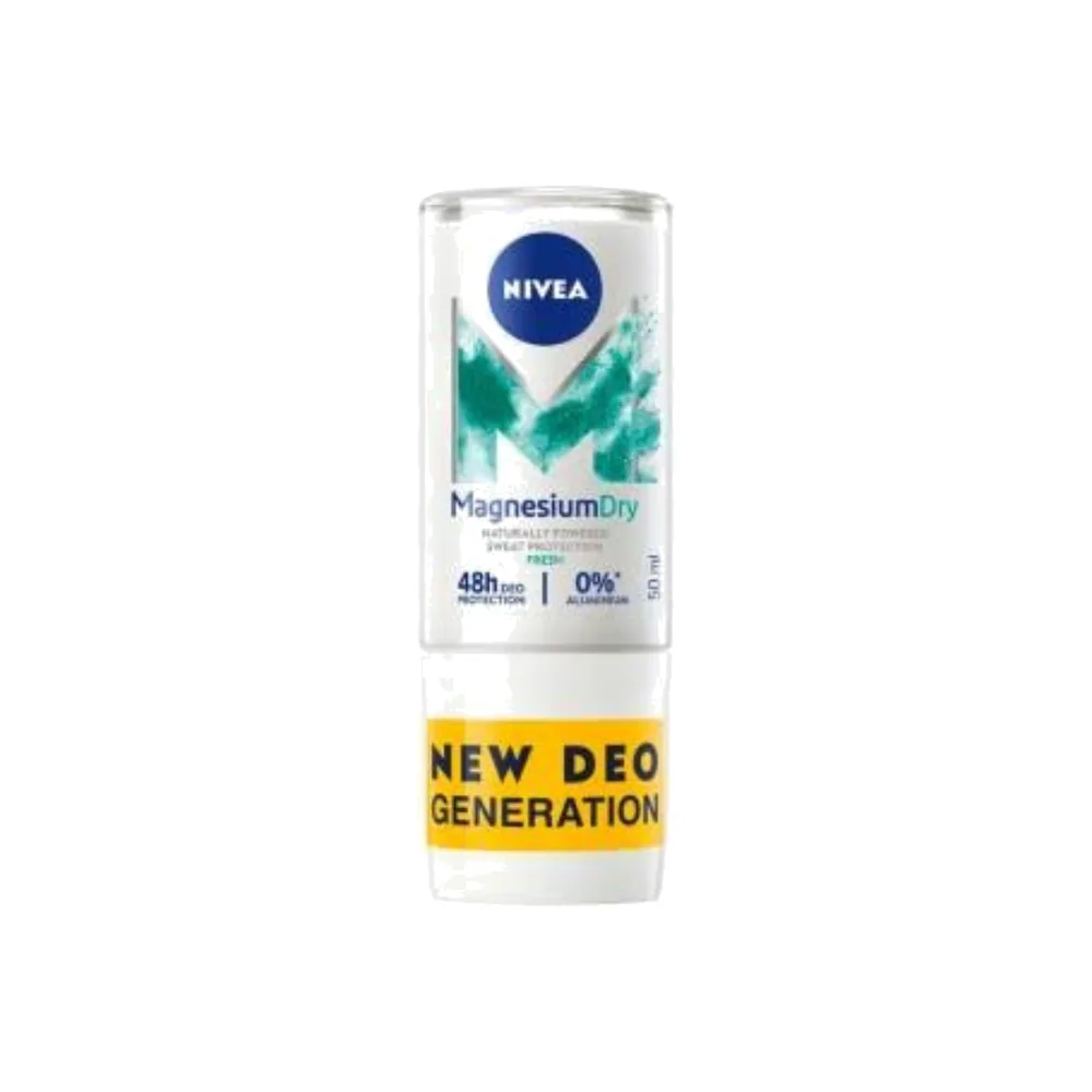 Nivea Magnesium Dryfresh Roll On Anti Odeur 0°alc 50ml