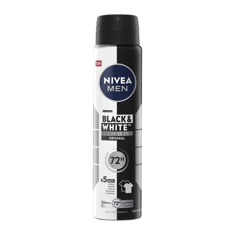 Nivea Men Black&white Active Invisible Original Deo 250ml