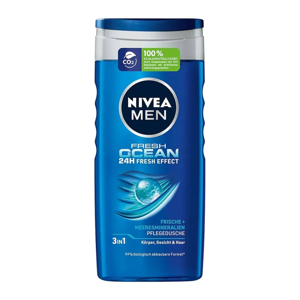 Nivea Men Gel Douche 3En1 250Ml Fresh Ocean