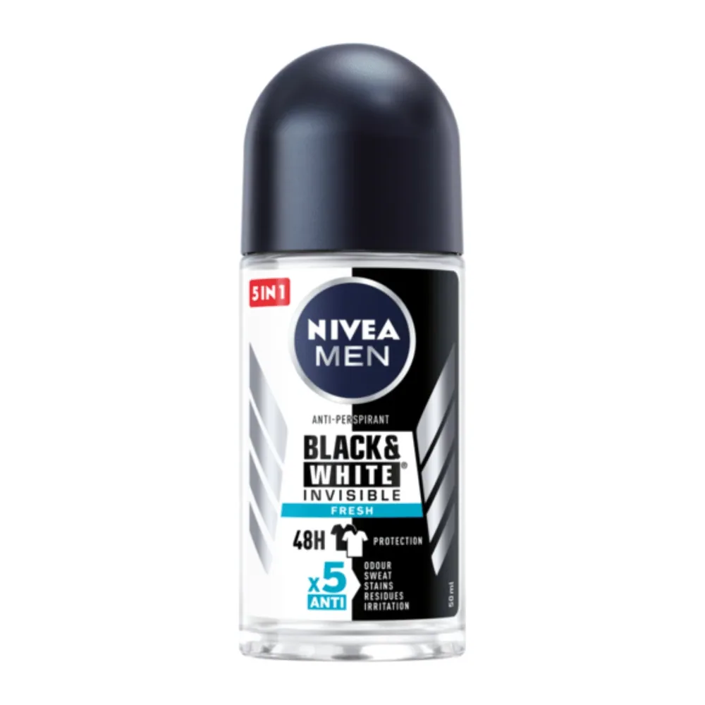 Nivea Men Stick 50Ml Black And White Fresh Invisible