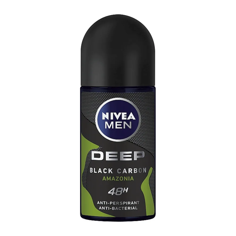 Nivea Men Stick Gel 75Ml Deep Black Carbon Amazonia
