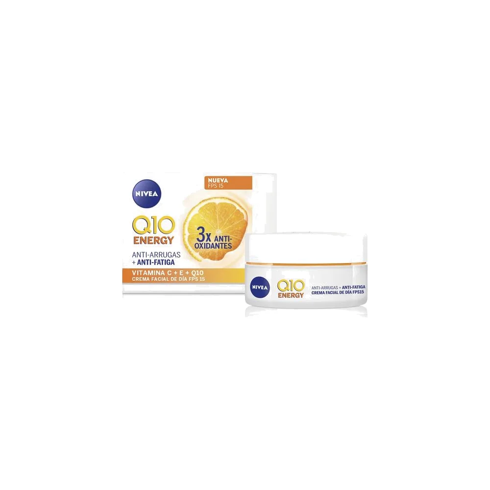 NIVEA Q10 ENERGY Soin du jour anti-rides SPF15 50ml