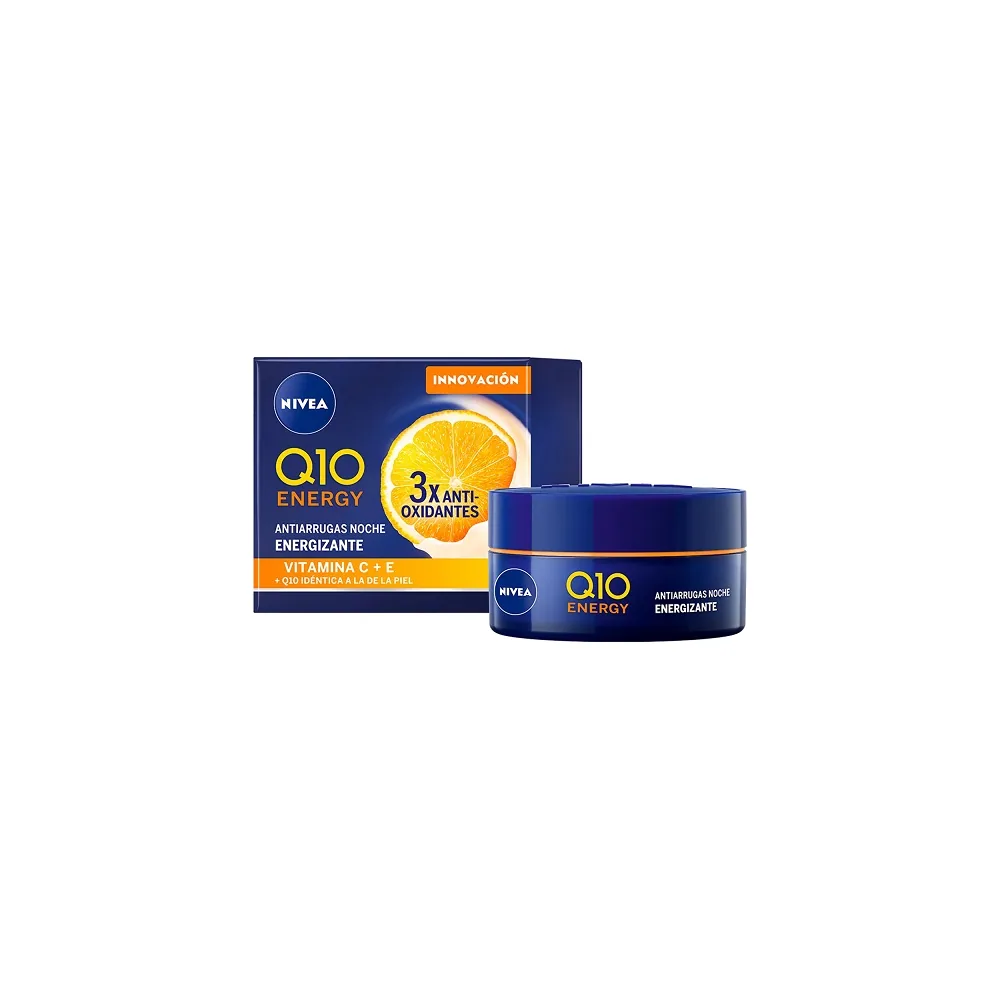 NIVEA Q10 ENERGY Vitamine C et E Soin de Nuit 50ml