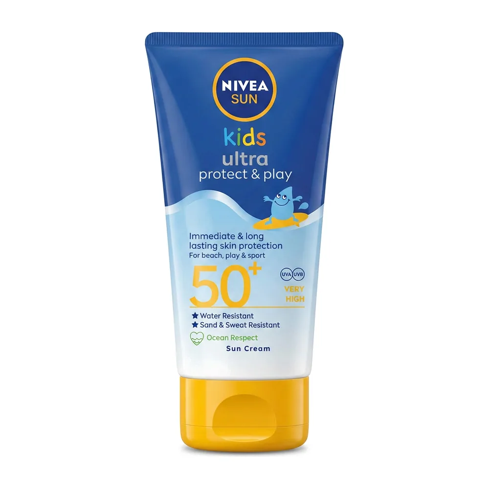NIVEA SUN – Kids Ultra Protect & Play – Très haute protection solaire SPF50 – 150ml