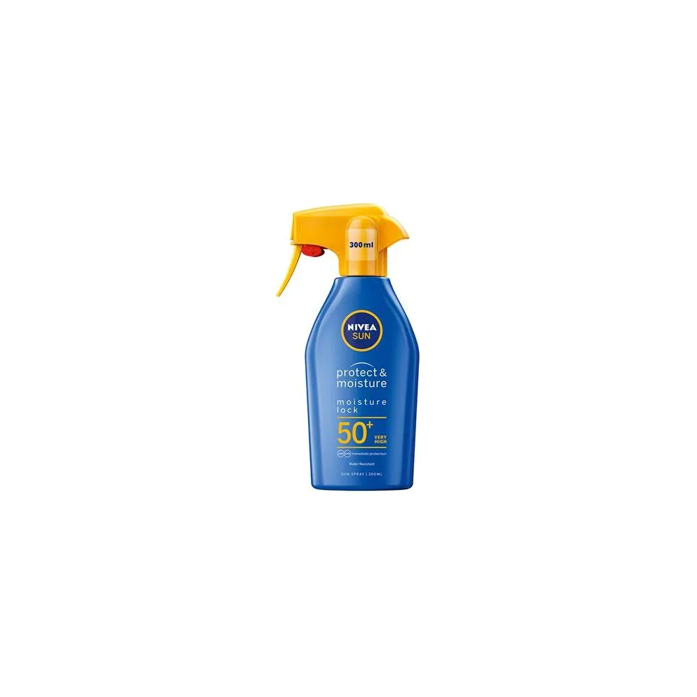 NIVEA SUN PROTECT MOISTURE Spray Solaire SPF50+ 300ml