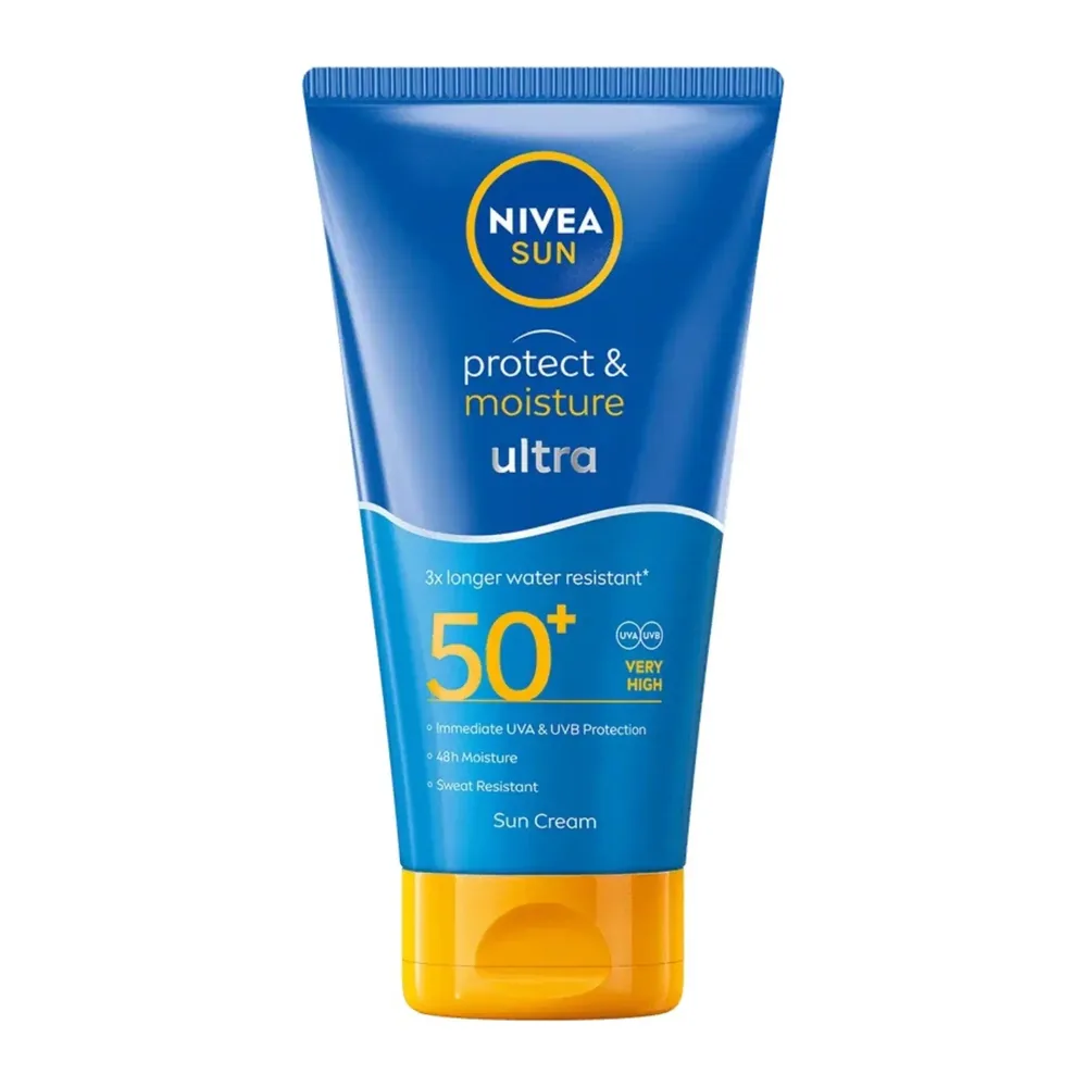 Nivea Sun Protect And Moisture Ultra 3X Longer Water Resisitant 50Spf