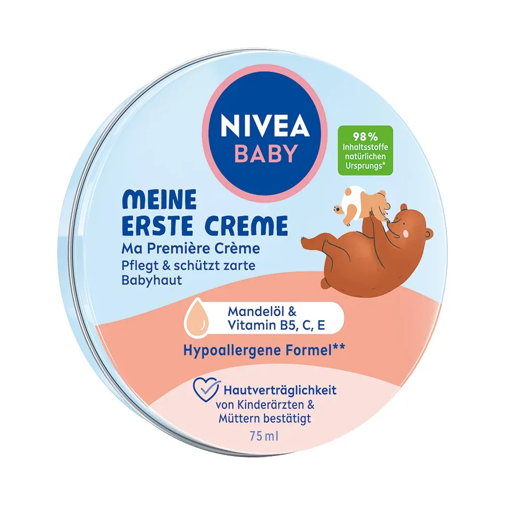 NIVEABaby Soft Crème Visage & Corps, 75 ml