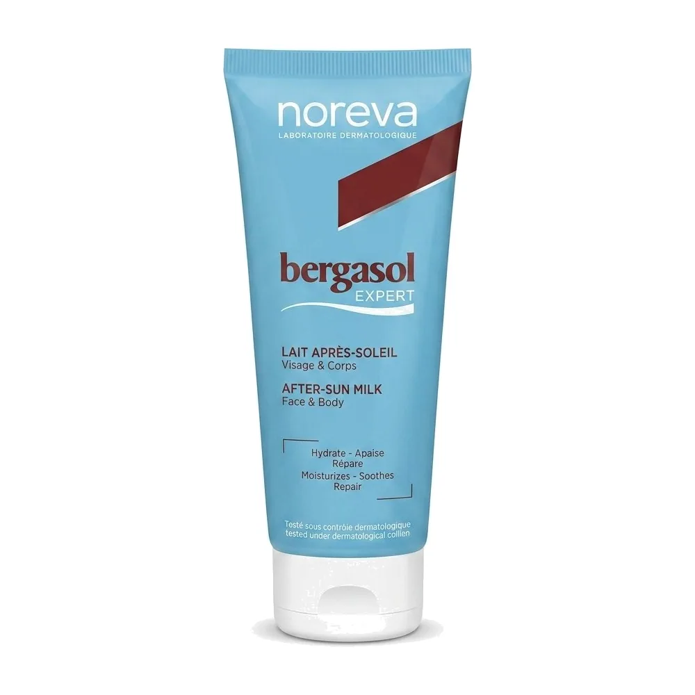 Noreva – Bergasol Expert Lait Après-Soleil – Hydrate et Apaise