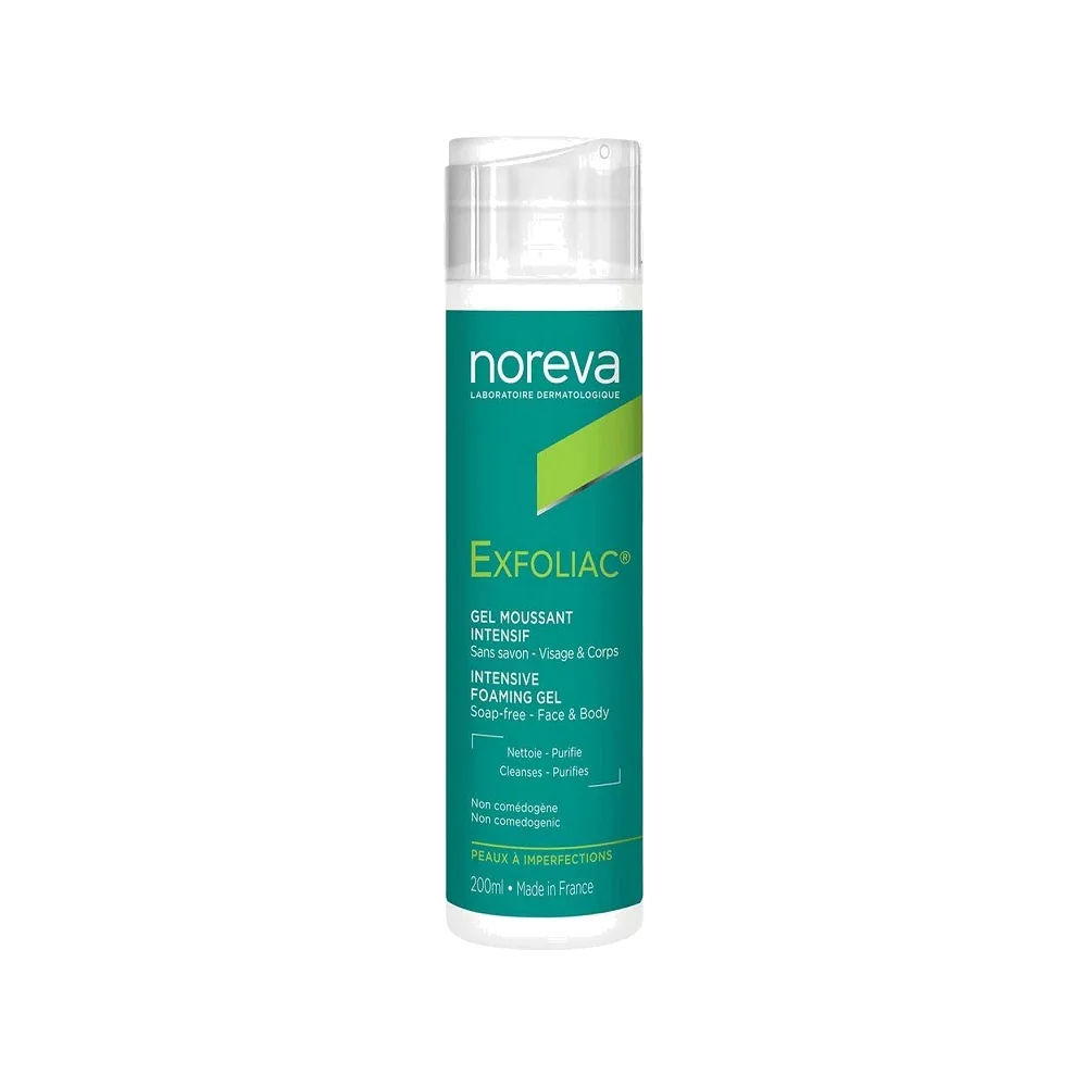 Noreva EXFOLIAC Gel Moussant 200ml