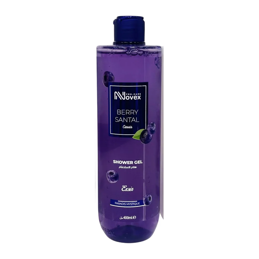 Novex Gel Douche 400Ml Berry Santal Cassis