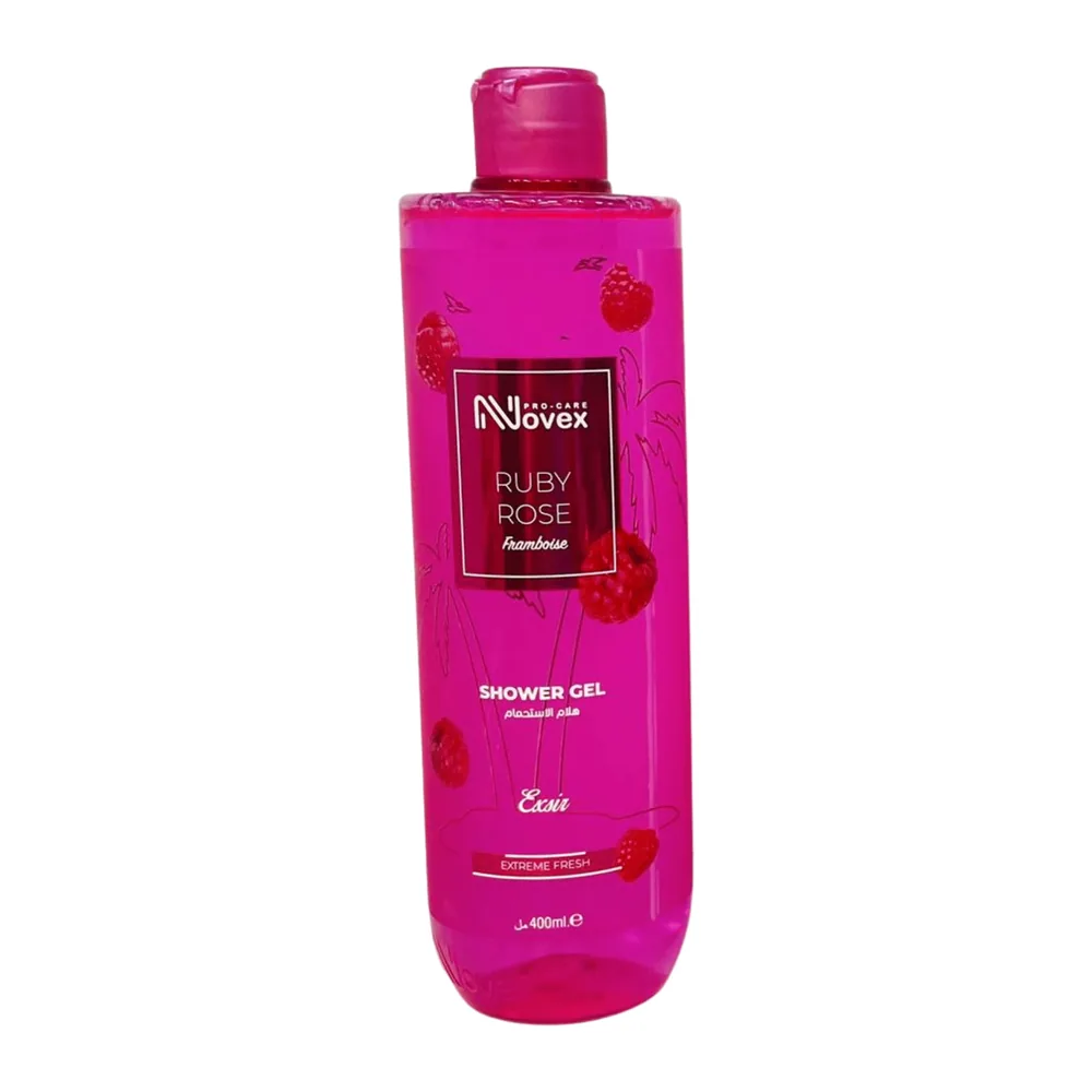 Novex Gel Douche 400Ml Rubyrose Framboise