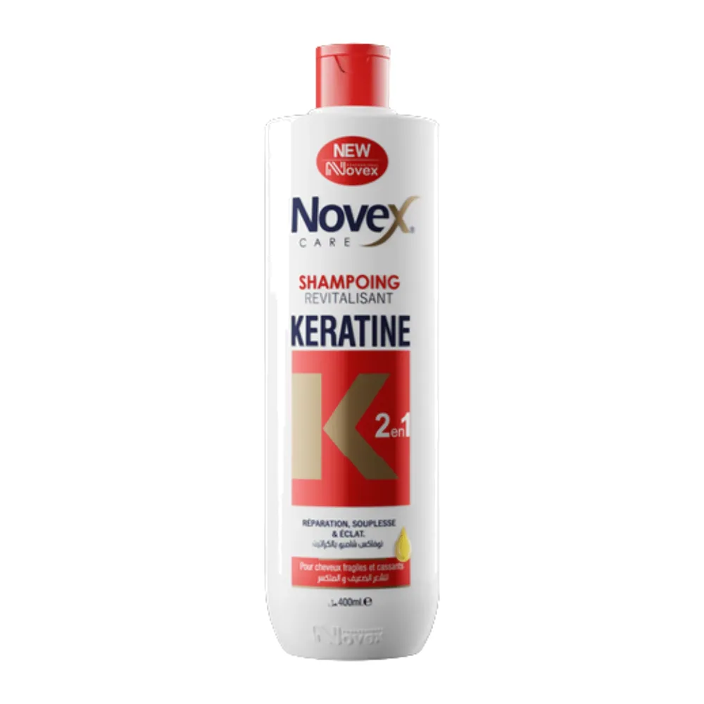 Novex Shampoing 400Ml Revitalisant Keratine