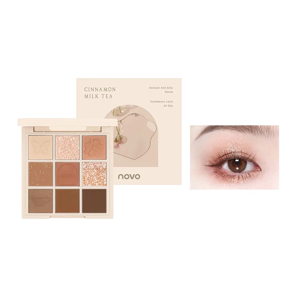 NOVO – British Afternoon Tea Series 9 Couleurs Eyeshadow Palette