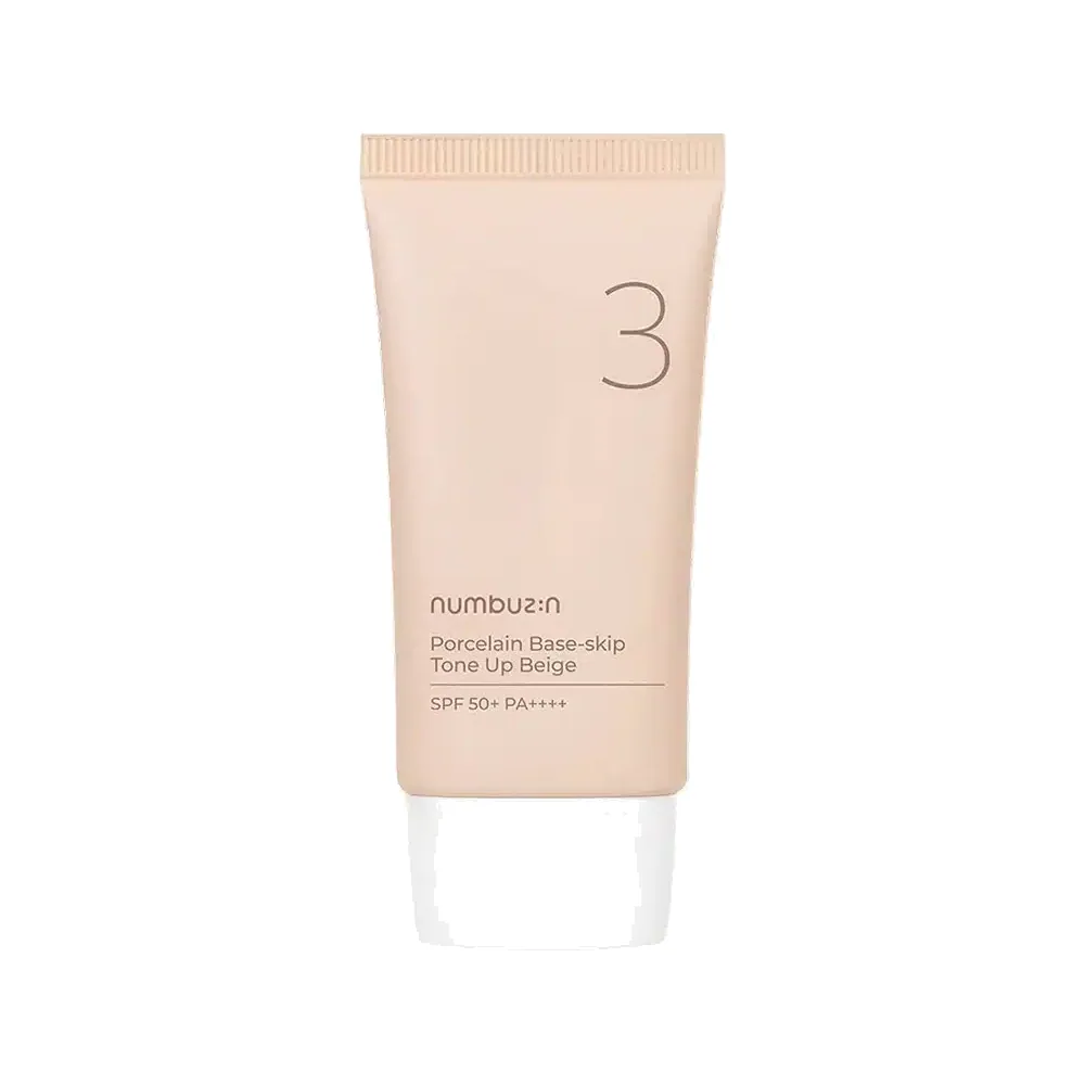 Numbuzin 3 Porcelain Base Skip Tone Up Beige Spf50+
