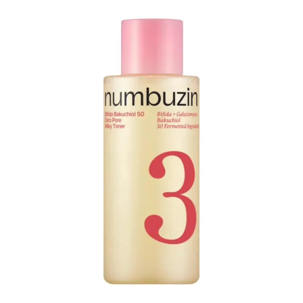 Numbuzin Bifida Bakuchiol 50 Zero Pore Milky Toner 200ml