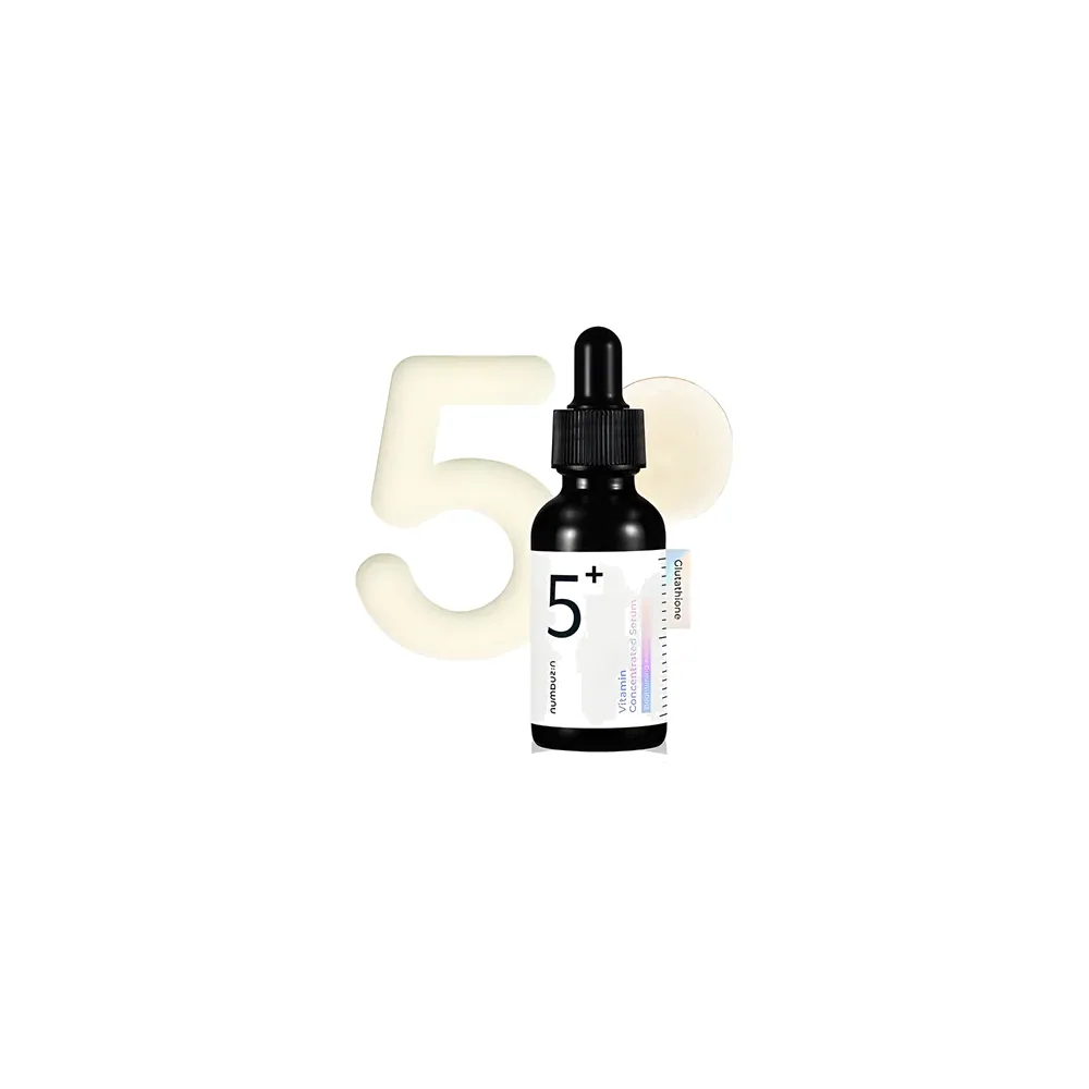 Numbuzin – No.5+ Vitamin Concentrated Serum Brightening Antioxidant