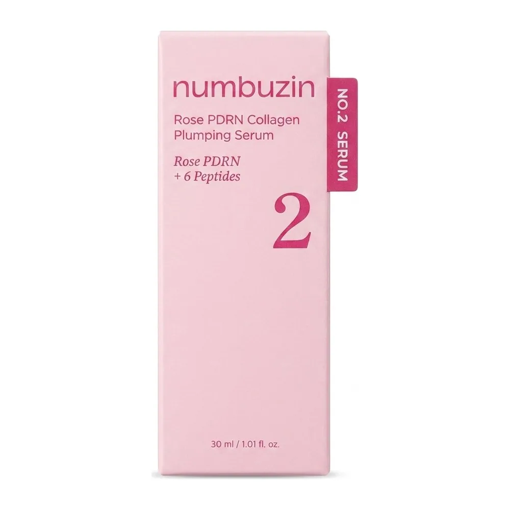 numbuzin – Rose PDRN Collagen Plumping Serum – Repulpe et Hydrate – 30 ml