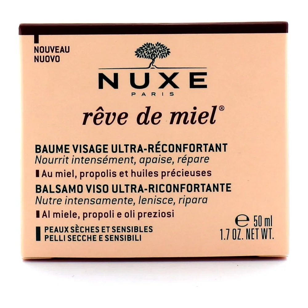NUXE Rêve de miel baume visage ultra-réconfortant 50 ml
