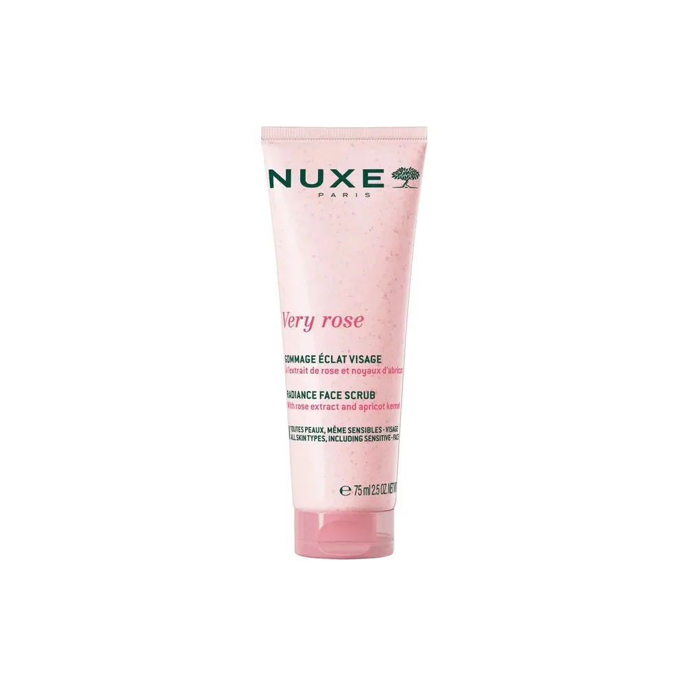 NUXE VERY ROSE - Gommage Eclat - Visage - Tous Types de Peaux, 75ml