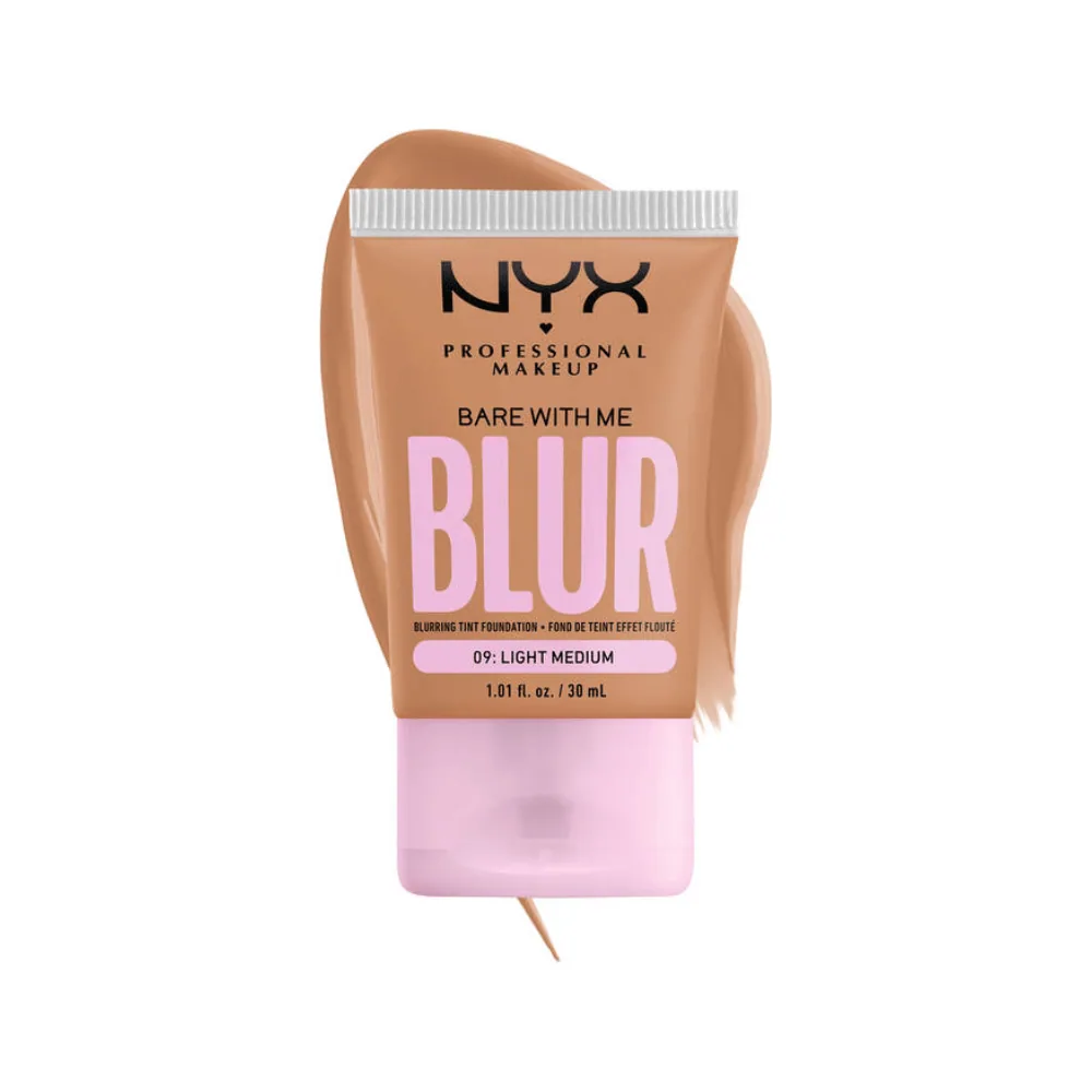 Nyx Bare With Me Blur Fdt Light Medium 30ml