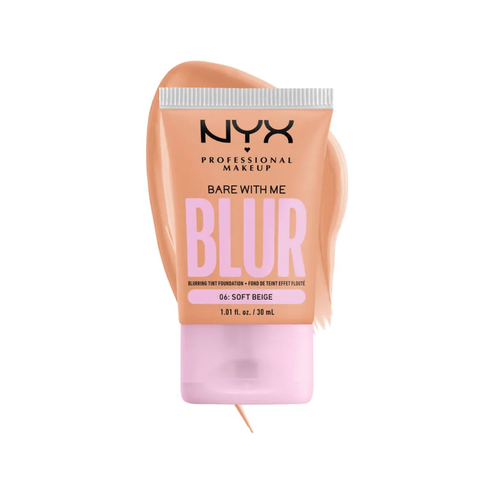 Nyx Bare With Me Blur Fdt Soft Beige 30ml