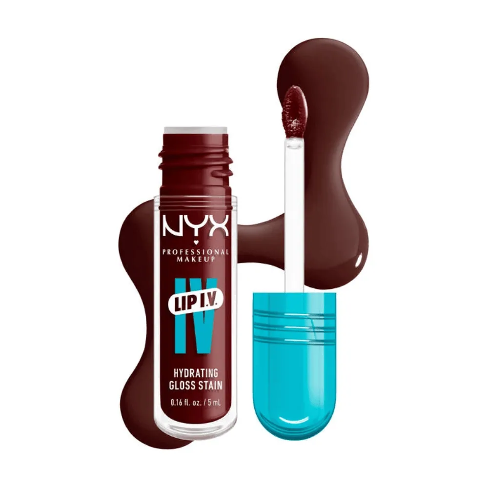 Nyx Lip Iv Hydrating Gloss Sérum 15 Water Bout Wine 5ml