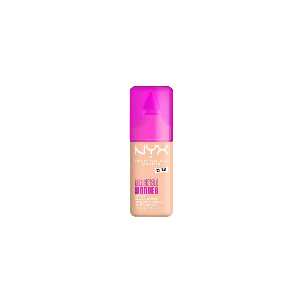 Nyx Make’Em Wonder 03 Fair Ivory Fdt 30ml