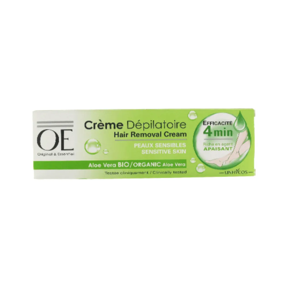 Oe Crème Depilatoire Organic Aloe Vera 100ml