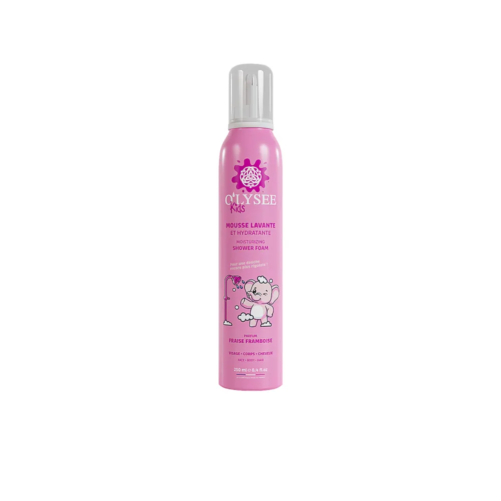O’Lysee Kids Mousse Lavante & Hydratante Fraise Framboise 250ml
