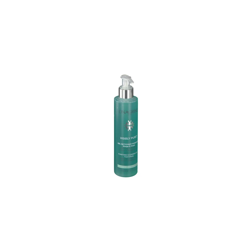 ONAGRINE VISIBLY PURE Gel Nettoyant Purifiant-Visage & Corps 200 ml