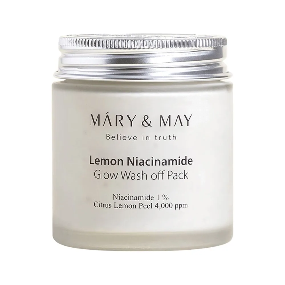 Pack de lavage Glow au citron et à la niacinamide végétalien Mary&May