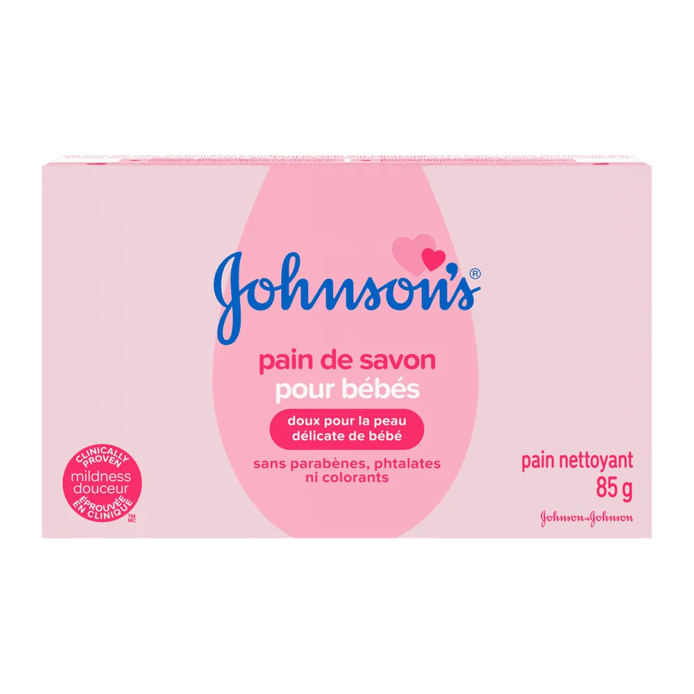 Pain de savon pour bébés JOHNSON’S®