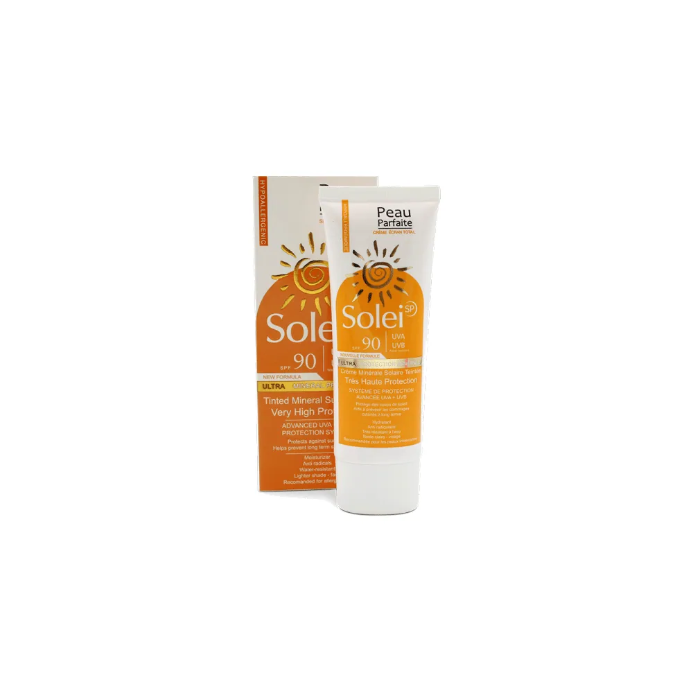 Peau Parfaite Créme Minérale Solaire Teintée Spf90+ 60g