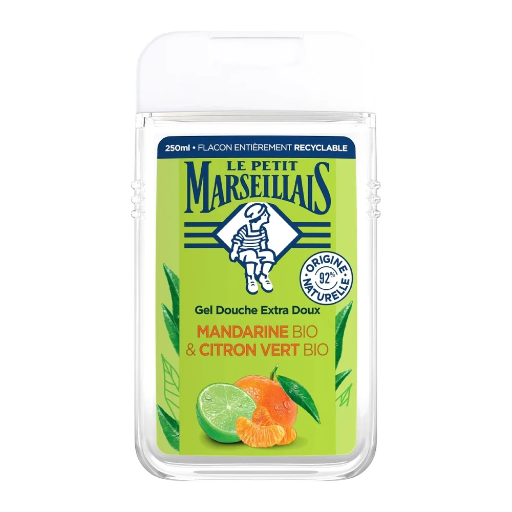 Petit Marseillais Gel Douche Mandarine & Citron Vert Bio 250ml