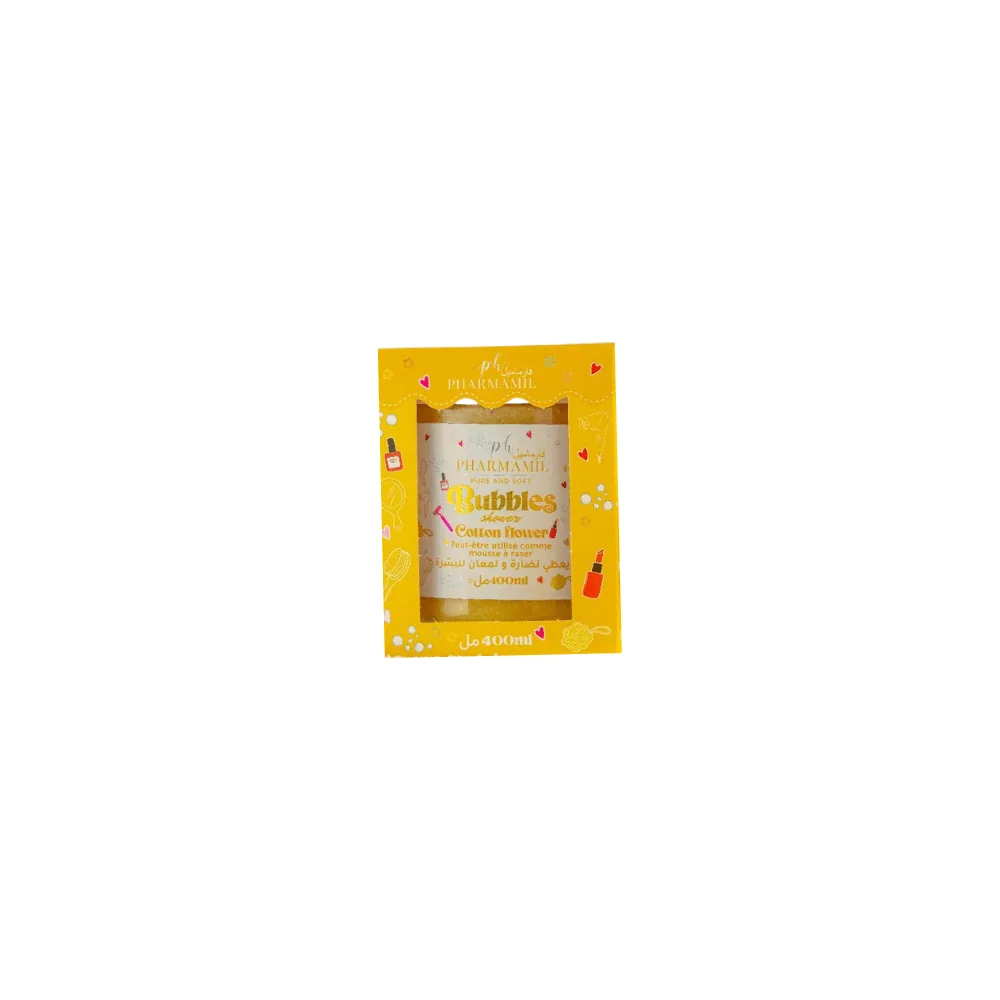 Pharmamil Bubble Shower 200Ml Cotton Flower