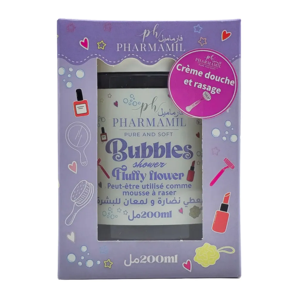 Pharmamil Bubble Shower 200Ml Fluffy Flower
