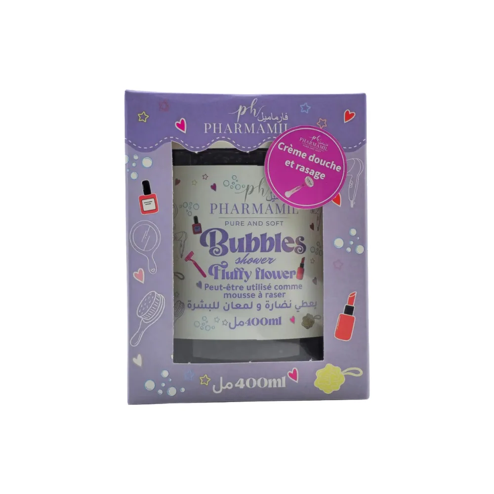 Pharmamil Bubble Shower Fluffy Flower 400ml