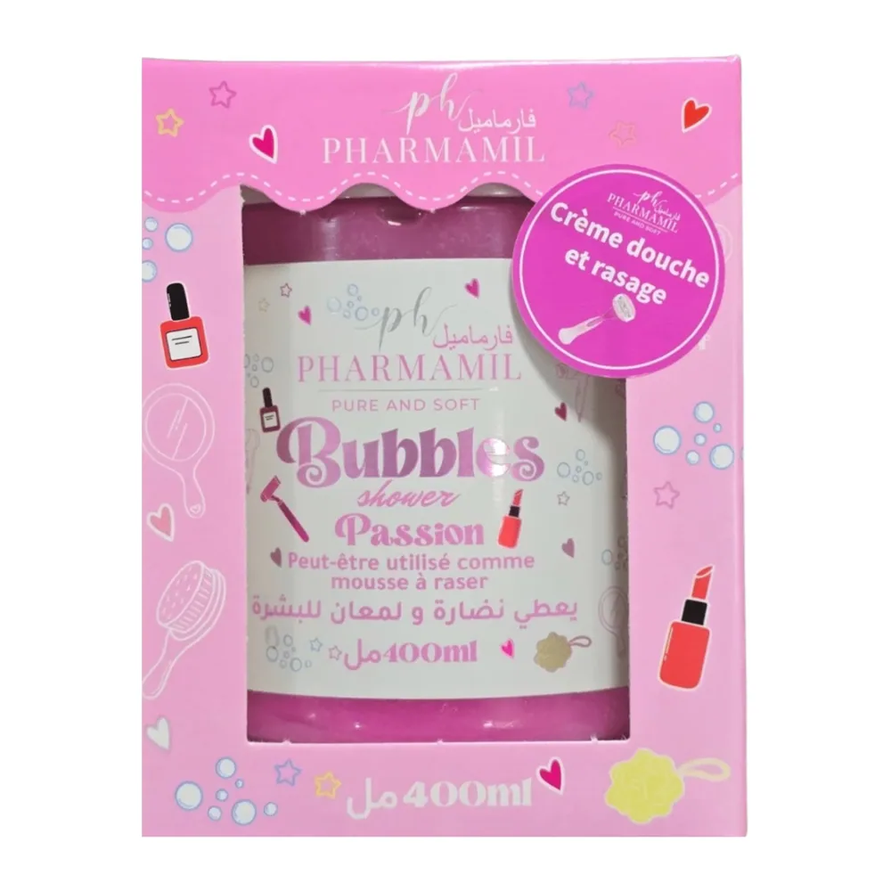 Pharmamil Bubble Shower 400Ml Passion