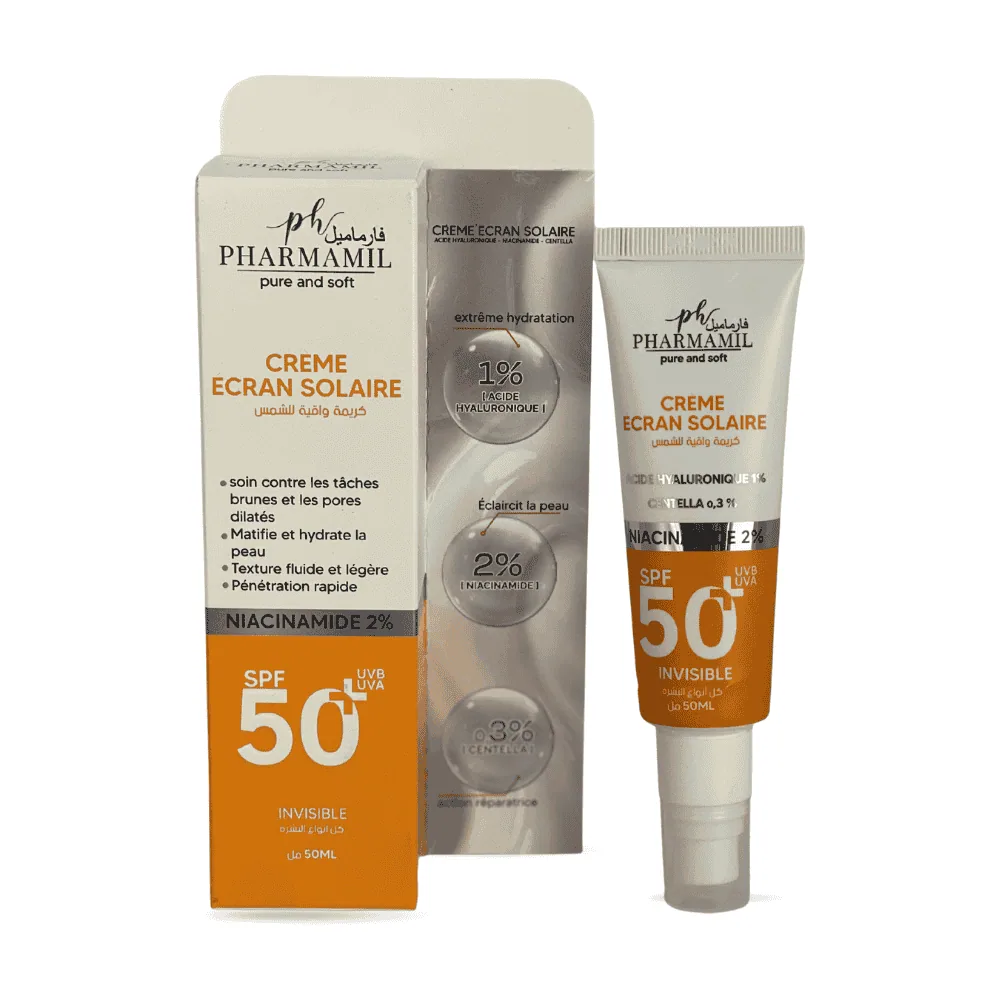 Pharmamil Crème Ecran Solaire Spf50+ 50ml