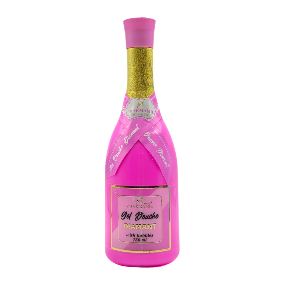 Pharmamil Gel Douche With Bubbles 750Ml Diamant