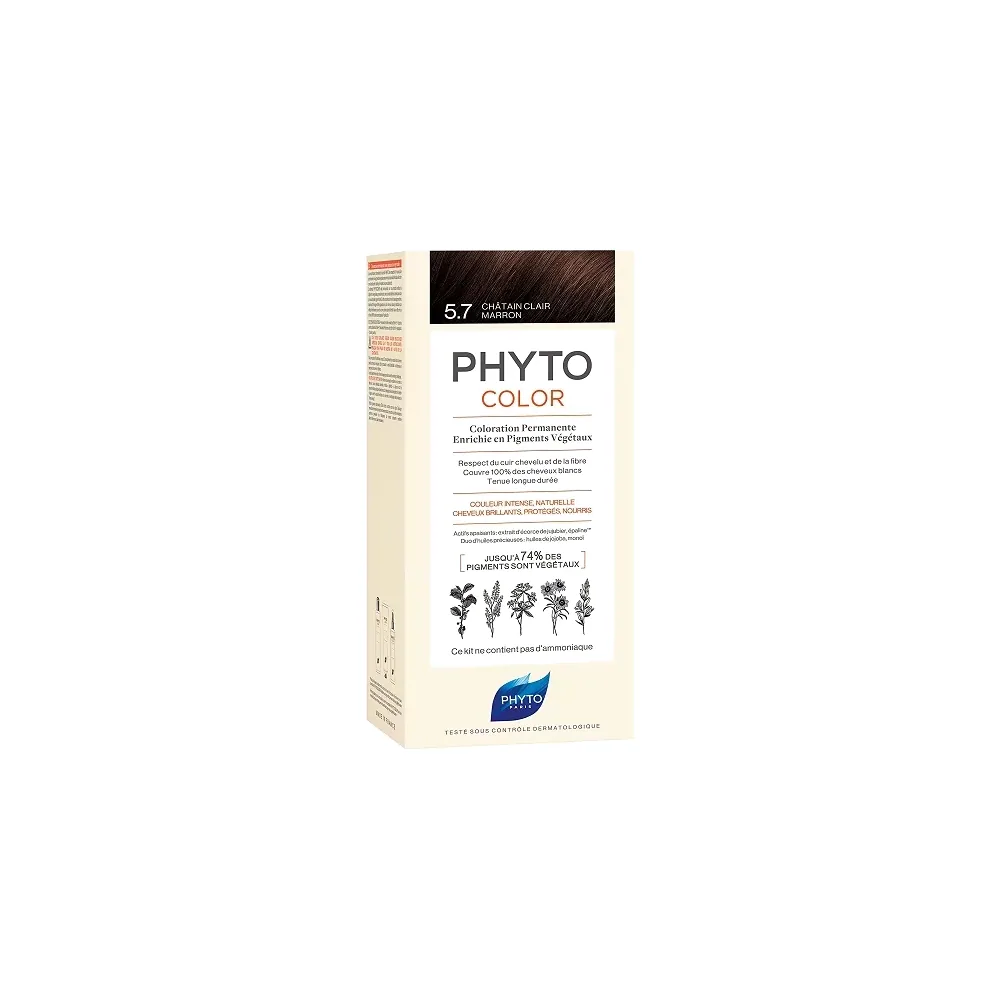 PHYTO PARIS Color 5.7 Chatain clair marron