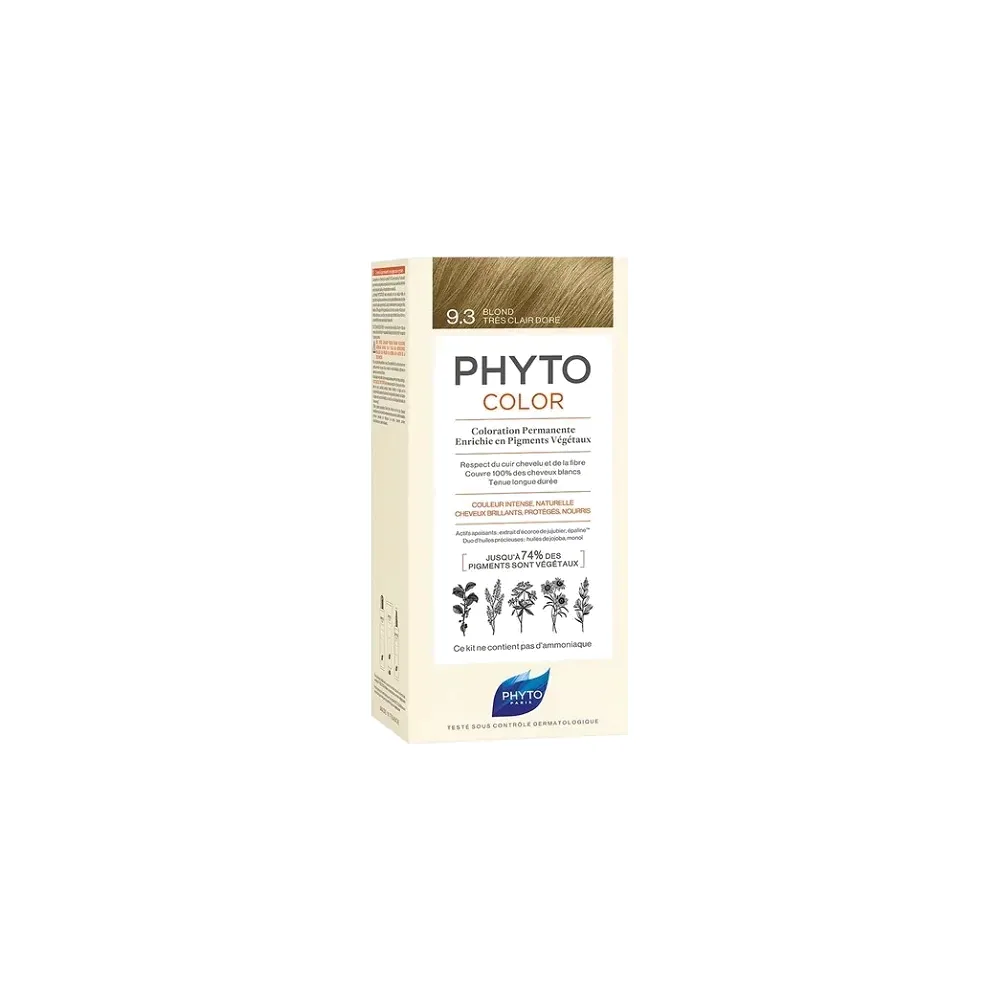 PHYTO PARIS Color Blond trés clair doré 9.3